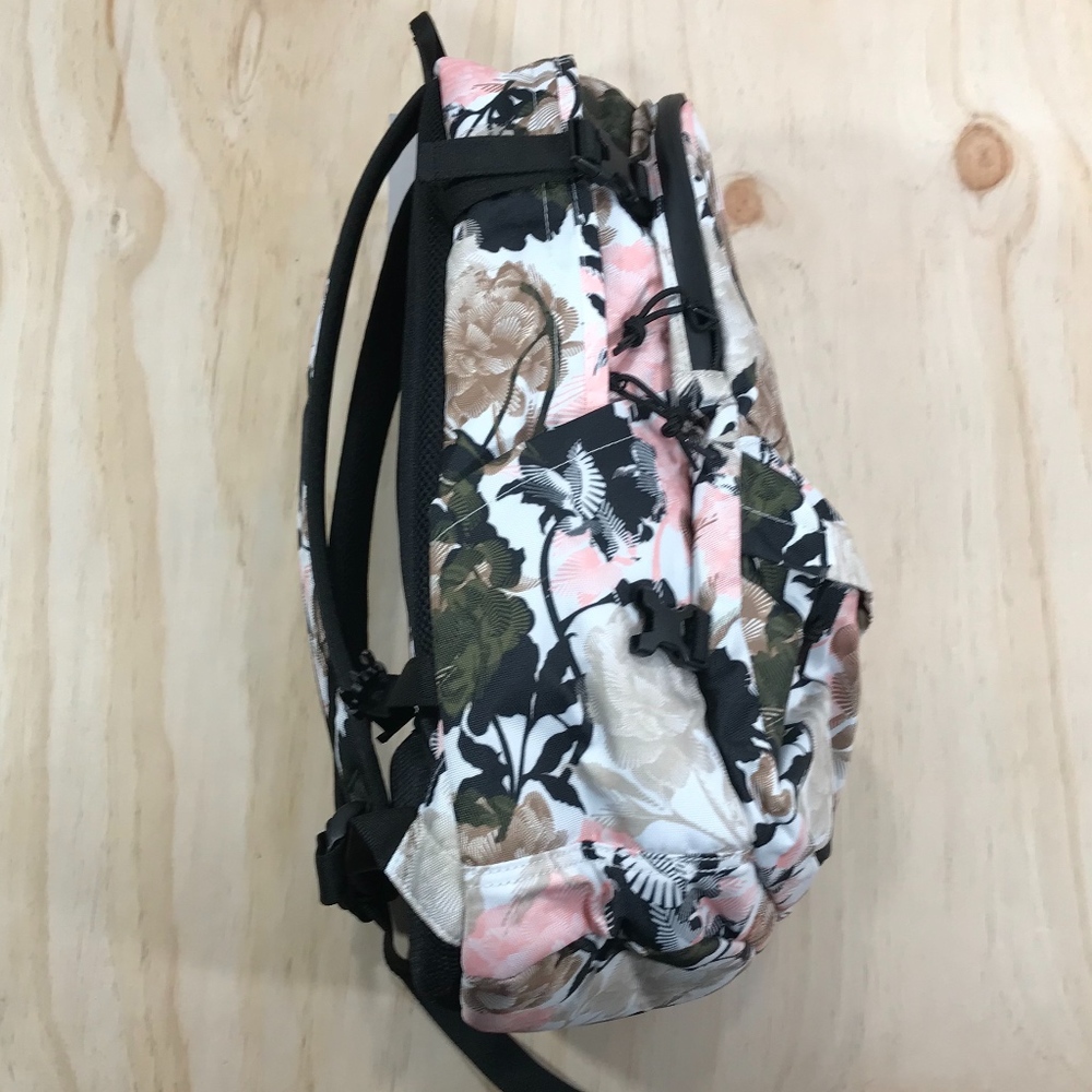 Converse Pink Floral & Olive Green Backpack - Picture 3 of 8